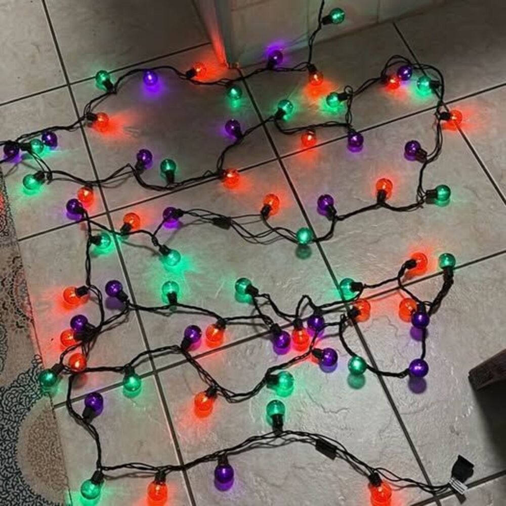 Multicolor plastic Globe String Lights